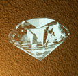 Hologramme 3D diamant